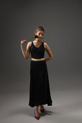 Embellished Maxi Skirt