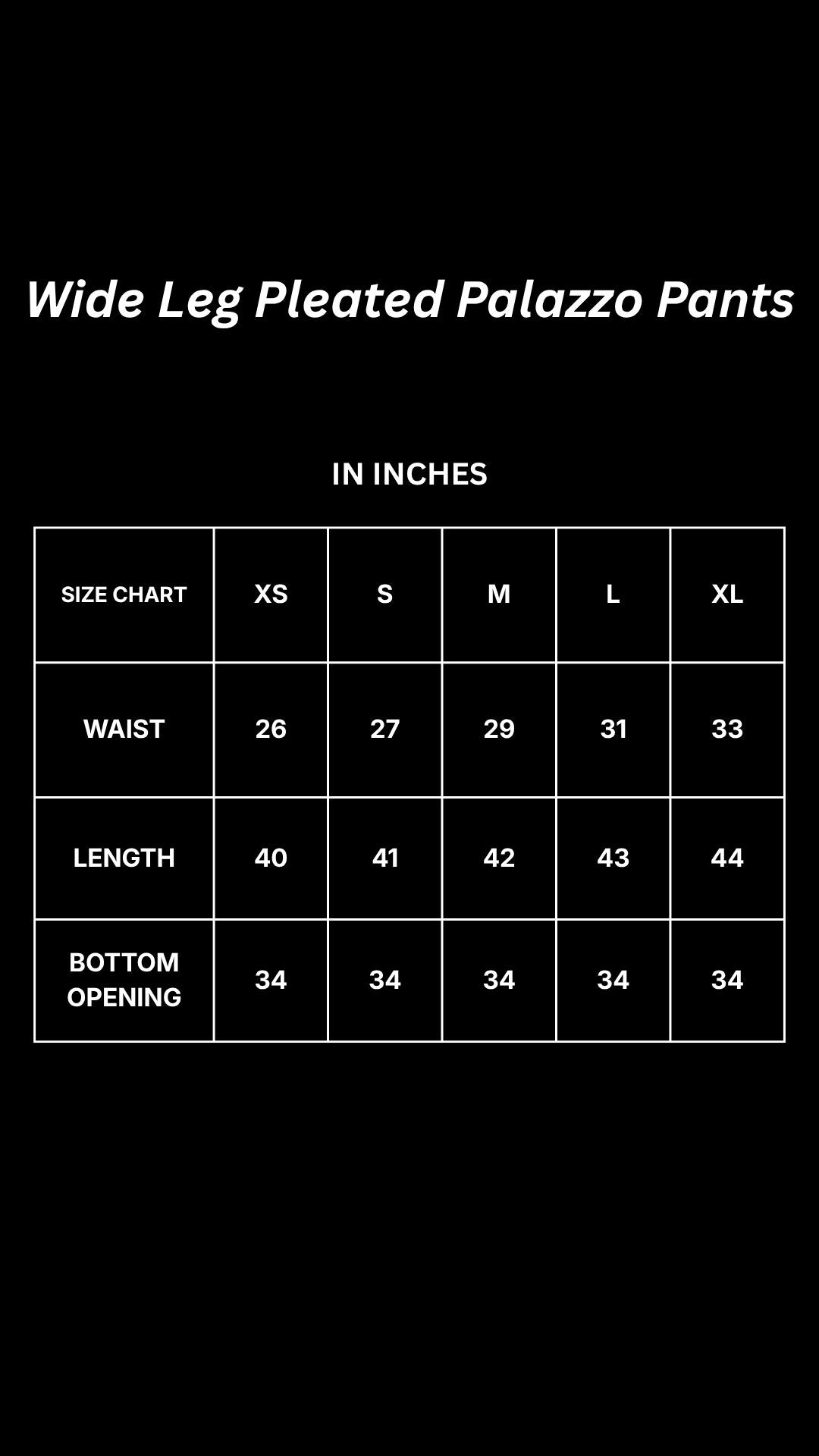Size Guide